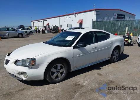 2006 Pontiac Grand Prix из США, поврежденный, VIN 2G2WP552361175406